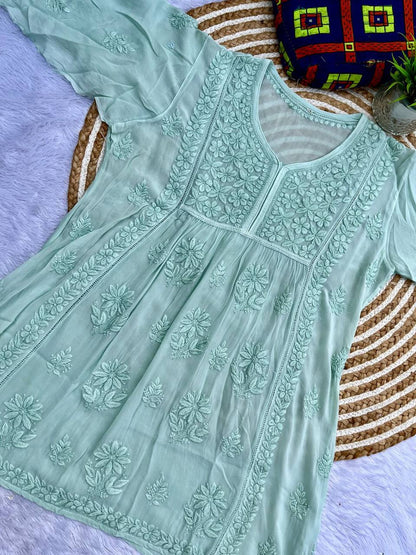 Viscose Short Kurti Roohri