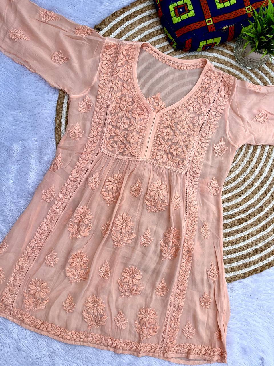 Viscose Short Kurti Roohri