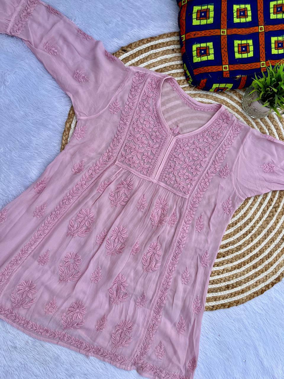 Viscose Short Kurti Roohri