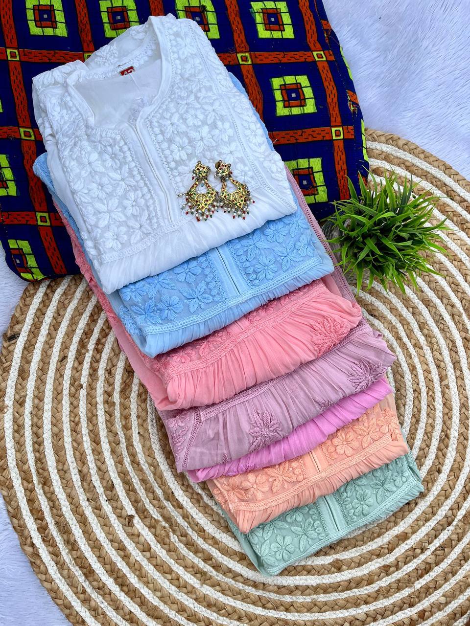 Viscose Short Kurti Roohri