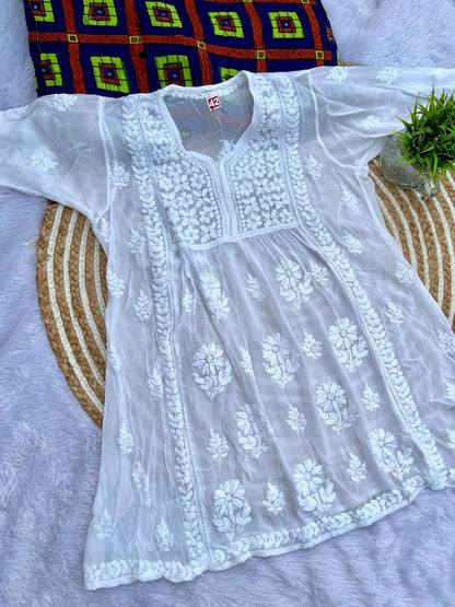 Viscose Short Kurti Roohri