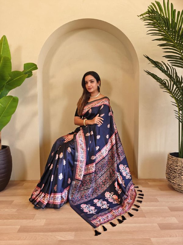  Dola Viscose Saree Roohri