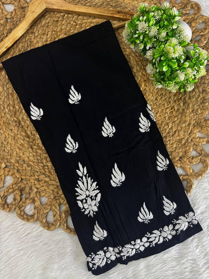 Rayon Chikankari Kurti Set Roohri