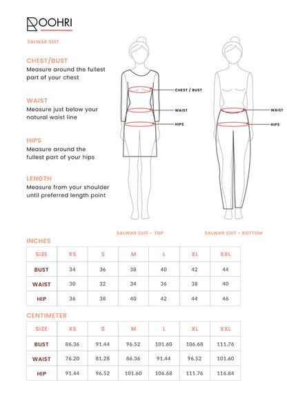 Beige Embroidered Suit Set Roohri